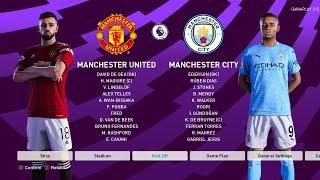 PES 2021 - Manchester United vs Manchester City - Premier League - Gameplay PC