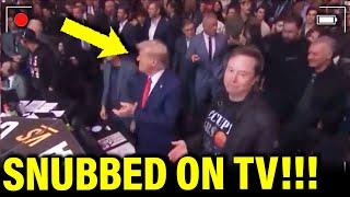 Watch Trump GET IGNORED by UFC STAR on LIVE TV