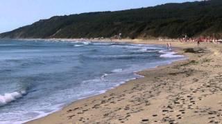 Idyllic Irakli beach on the Black Sea coast of Bulgaria.