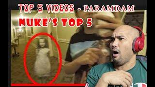 5 Ghosts Caught On Camera - Poltergeist - NUKES TOP 5 - REACTION (REUPLOAD)