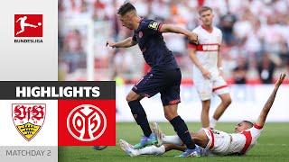 Last-Minute Drama! | VfB Stuttgart - 1. FSV Mainz 05 3-3 | Highlights | Matchday 2 – Bundesliga