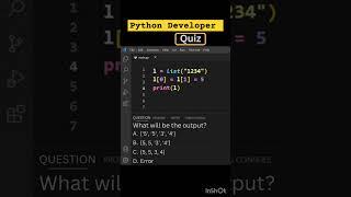 quiz for a python developer part #6 #python #quiz #pythonquiz #listinpython