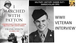 Veteran Frank Sisson WWII book tour interview