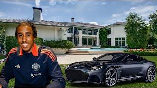 Man united's Leny Yoro's Lifestyle, Girlfriend, Age, Awards, Transfer, Networth, House & Bio 2024