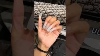 Pehli bar Nail extension karaya ️ #nailextension #sumedhafam