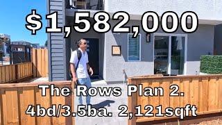 Exploring San Ramon Homes For Sale: Summerhill Homes . The Rows 2 Model. 4bd/3.5ba. 2,121sq. $1.582m