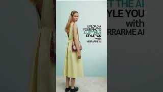 #ootd  Get MIRRARME app Choose the outfit Upload photo &  let MIRRARME AI style you #fashion #AI
