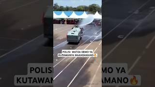 POLISI  WAONESHA DEMO YA KUTAWANYA MAANDAMANO #raissamia #polisitanzania #polisi #globaltv