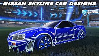 Nissan Skyline Car Designs - Rocket League