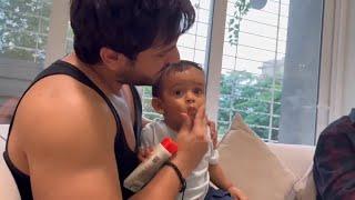 Aj Abba ne Ruhaan ko ready Kiya /Shoaib on papa duty/Dipika ki duniya shoaib Ibrahim