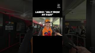 Lando Owns Up After Canadian GP Drama