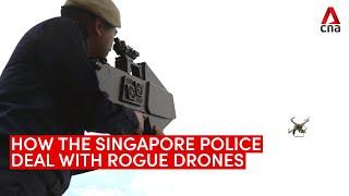 A look at the Singapore Police Force’s counter-drone system