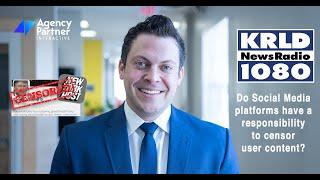 Should Twitter & Facebook Censor User Content? Adam Rizzieri on KRLD News Radio 1080 - Oct  20 2020