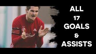 Kenny McLean - Aberdeen | All 17 Goals & Assists | 2017/18