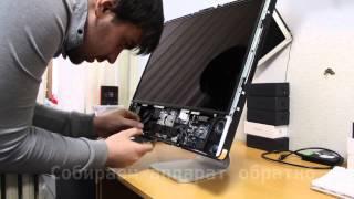 Замена жесткого диска (HDD) iMac 24"