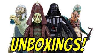 The Worst Darth Vader Figure? Unboxing Old Star Wars Figures!