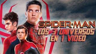 Spider-Man Los 3 Universos en 1 Video I Fedewolf (RESUMEN DE LAS TRILOGIAS ANTERIORES)