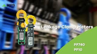 KPS PF10 & PF740 Leakage Current Clamp Meters