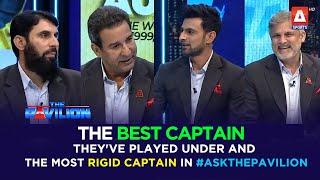 The best captain they've played under and the most rigid captain in #AskThePavilion