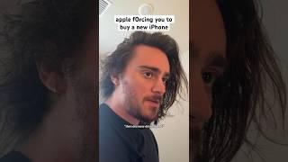 apple f0rcing you to buy a new iPhone #shorts #comedy #funny