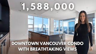 Inside this $1,588,000 Downtown Vancouver Condo with Breathtaking Views | Vancouver, BC Home Tour