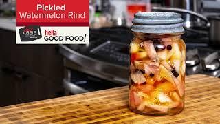 EASY! How to Pickle Watermelon Rind - At Home Pickling