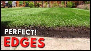 The PERFECT Lawn Edges - Here's How I Did It