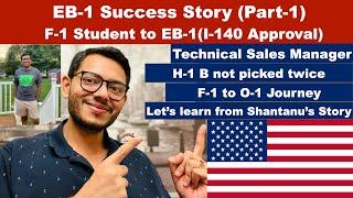 EB-1 A Success Story Part-1 | Technical Sales Manager | Meet Praneet #uscis #greencard #eb1