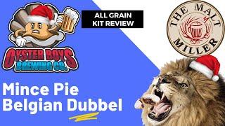 All Grain Kit Review - @TheCraftBeerChannel - Mince Pie Belgian Dubbel from @themaltmiller8438