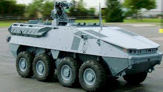 General Dynamics Land Systems - StrykerX Wheeled Armoured Vehicle [1080p]