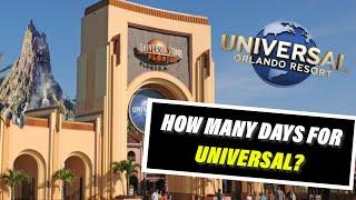 How Many Days for Universal Orlando 2025?