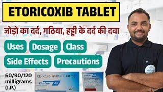 Etoricoxib Tablet Uses In Hindi | Etoricoxib Tablet 60/90/120mg | Etoricoxib Tablet IP