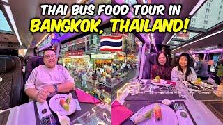 NEW Bangkok Activity - Thai Bus Food Tour! Masarap na Food + Beautiful Tourist Spots! 