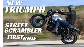 2019 Triumph Street Scrambler First Ride, Better Than The Old One?