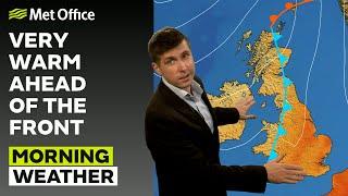 28/08/24 – Sunny spells in the south – Morning Weather Forecast UK – Met Office Weather