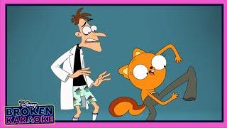 Squirrels In My Pants ️ | Dr. Doofenshmirtz x Kiff S.I.M.P Song | Broken Karaoke | @disneychannel​