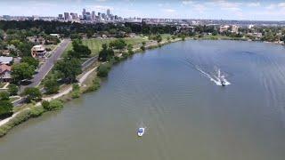 Sloans Lake! Aerial video Sloans Lake! //Sanchez Fun