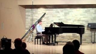 Balázs Szűcs played Dreams from Kabalevsky at Guelph Kiwanis Gala 2014