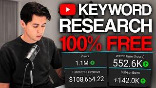 FREE YouTube Keyword Research Course (1+ Hour)