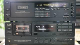 A&D GX-Z7100     &    Nakamichi CR 50