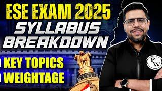 ESE Exam 2025 Syllabus Breakdown: Key Topics and Weightage You Can’t Ignore (CE)