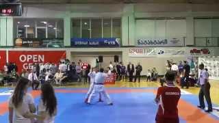 WKF Open Georgia karate Championship International 2014 Referr Ali SuriAl-Lami