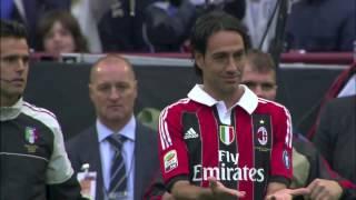 Last match at Milan for Gattuso, Nesta, Inzaghi, Seedorf, Zambrotta and Van Bommel