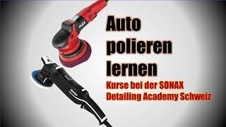 Polierkurse & Poliermaschinen-Tasting bei der SONAX Detailing Academy Schweiz #SONAXschweiz