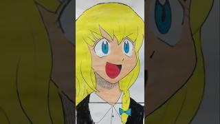 霧雨魔理沙描いてみた！東方イラストI tried drawing Marisa Kirisame! Touhou Project #小6が頑張って描いてみた #art #東方 #イラスト #cute