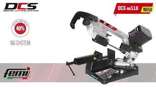 Segatrice a nastro bandsaw DCS NG110 / 페미 밴드쏘 DCS NG110 / 디지털 커팅 시스템 (LASER LIGHT) / 각도절단 / 전자제어시스템