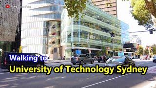 AUSTRALIA - Walking to University of Technology Sydney