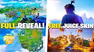 Fortnite Chapter 2 Remix EVERYTHING NEW! (FREE Juice Wrld Skin, ALL Collabs)