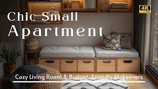 Chic Small Apartment Decor Tips: Cozy Living Room & Budget-Friendly Makeovers