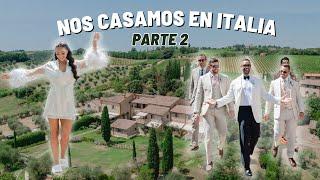 Nuestra boda en Italia: Parte 2 | Welcome Party & Pizza Party